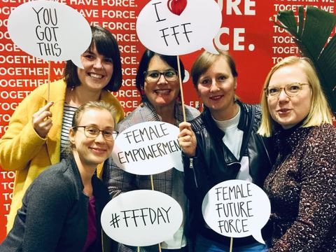 Networking-Event für shift|F-Teilnehmerinnen des 1. Jahrgangs