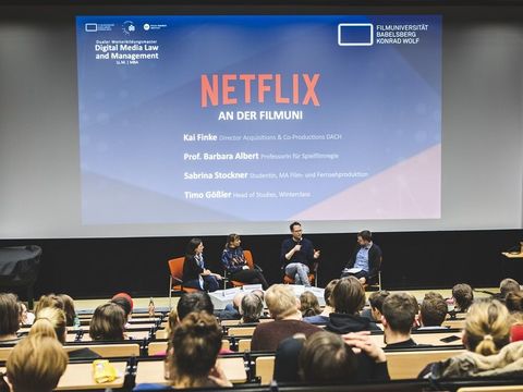 Netflix an der Filmuni - Im Gespräch mit Kai Finke