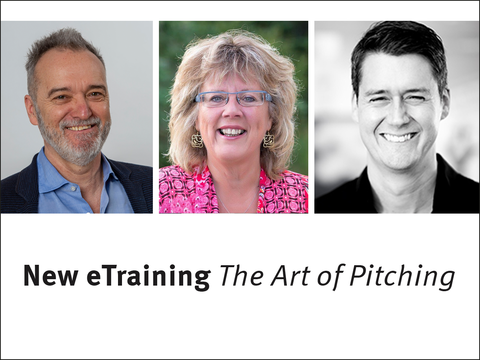 Launch of our new eTraining THE ART OF PITCHING 